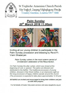 Palm Sunday 2016