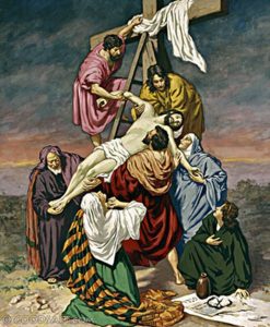 Christ taken down from Cross