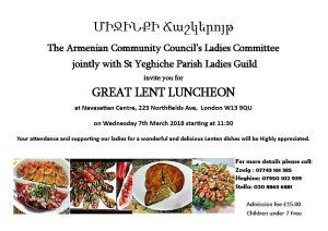 Lent Luncheon